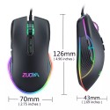 Игровая мышь Zuoya AT-560 с поддержкой RGB подсветки