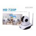 Поворотная WIFI IP камера ESCAM G02 с качеством записи 720P